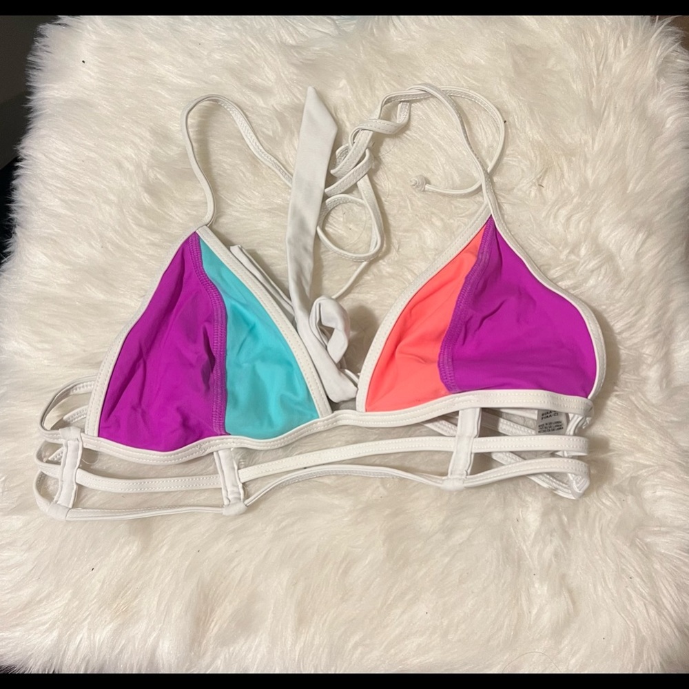 VS Pink Swim Tops